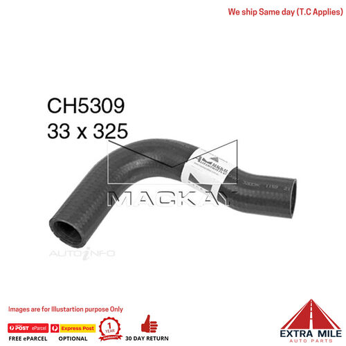 Mackay Radiator Upper Hose For Kia K2700 PU 2.7LDiesel Manual/Auto - CH5309