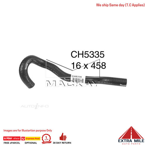 Mackay Heater Hose For Toyota Hilux TGN16R 2.7L Petrol Manual & Auto  - CH5335