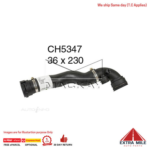 Mackay CH5347 Radiator Upper Hose For BMW 323i E46 2.5L I6 Petrol Manual/Auto