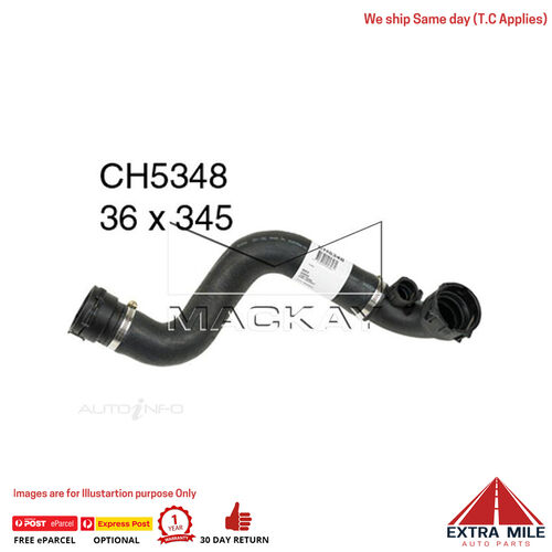 Mackay CH5348 Radiator Upper Hose For BMW X5 E53 3.0L I6 Petrol Manual/Auto