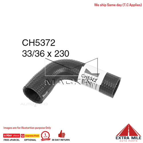 Mackay CH5372 Radiator Lower Hose For Toyota Hilux RN85R 2.4L I4 Ptl Man&Auto