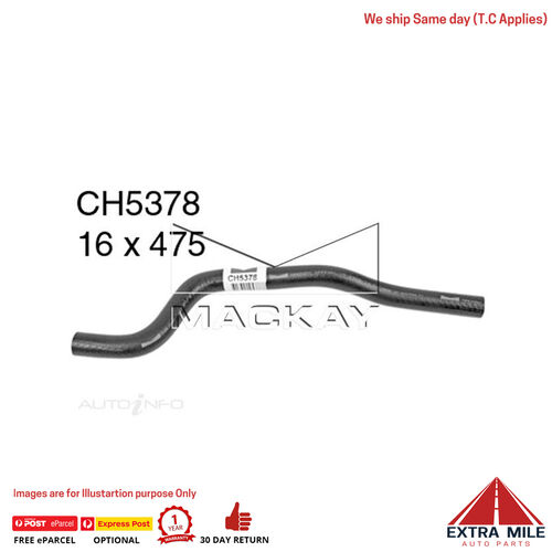 Mackay Heater Hose For Suzuki Liana RH418 1.8L Petrol Manual / Auto  - CH5378