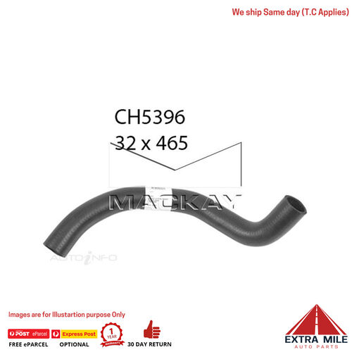 Mackay Radiator Lower Hose For Suzuki Grand Vitara SQ420 2.0L Petrol Manual