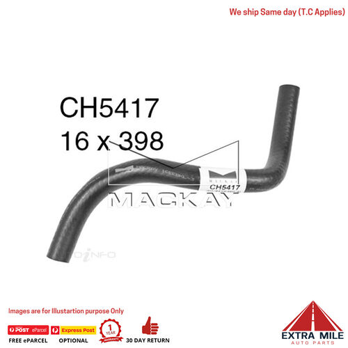 Mackay Heater Hose For Nissan Patrol GQ 3.0L Petrol Manual & Auto  - CH5417