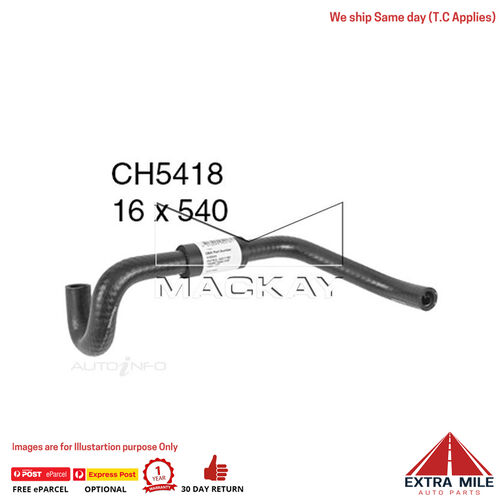 Mackay Heater Hose For Nissan Patrol GQ 3.0L Petrol Manual & Auto  - CH5418