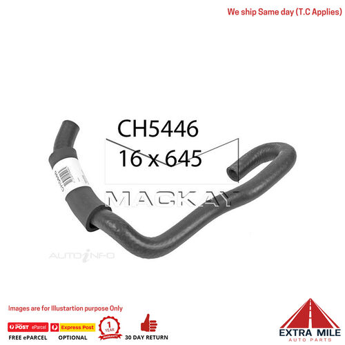 CH5446 Heater Hose for Toyota LandCruiser RZJ95R 2.7L I4 Petrol Manual & Auto