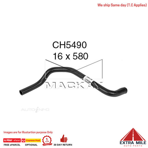 Mackay Heater Hose For Holden Captiva CG 3.2L V6 Petrol Manual / Auto  - CH5490