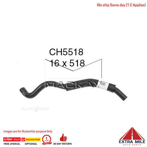 Mackay Heater Hose For Hyundai Accent MC 1.6L Petrol Manual / Auto  - CH5518