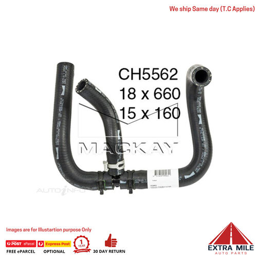 CH5562 Heater Hose For Ford Falcon FG 4.0L I6 Petrol Manual & Auto Mackay