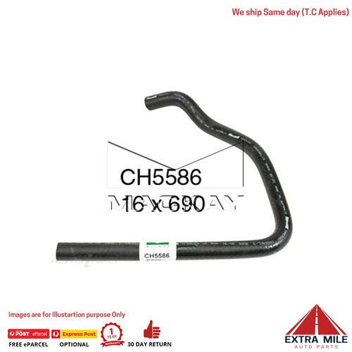 Mackay Heater Hose For Toyota Hilux RN85R 2.4L Petrol Manual & Auto  - CH5586