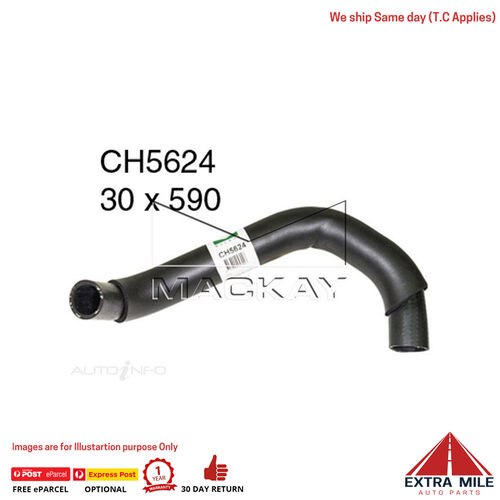 Mackay CH5624 Radiator Lower Hose For Mazda MX5 NC 2.0L I4 Petrol Manual/Auto