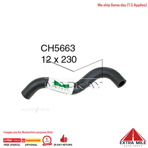 CH5663 PCV Hose For Ford Falcon BA 5.4L V8 Petrol Manual & Auto Mackay