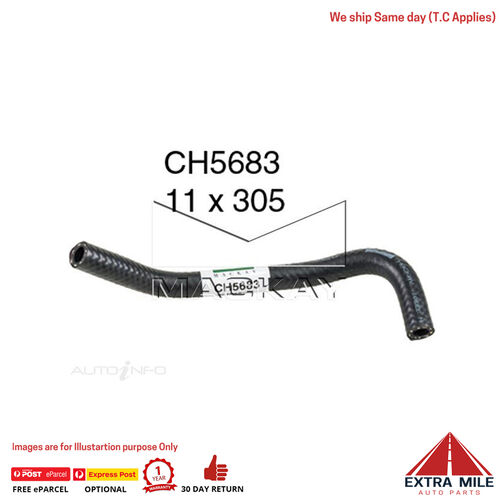 Coolant Recovery Tank Hose For Toyota LandCruiser VDJ79R 4.5L V8 Turbo Diesel