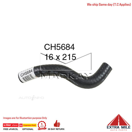 Coolant Recovery Tank Hose For Toyota LandCruiser VDJ79R 4.5L V8 Turbo Diesel