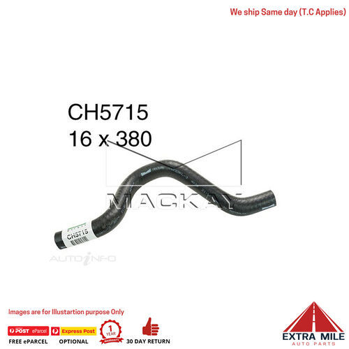 CH5715 Heater Hose for Mitsubishi Lancer CH - 2.4L I4 Petrol - Manual & Auto