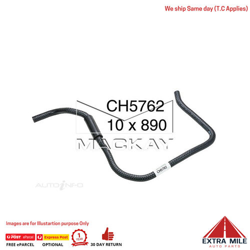 Coolant Recovery Tank Hose For Holden Barina TK - 1.6L Petrol - Manual & Auto