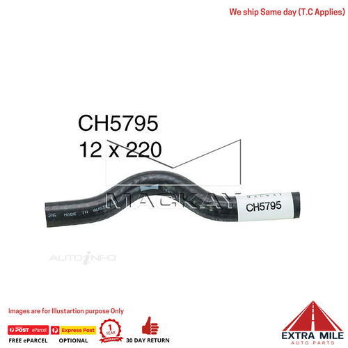 CH5795 Heater Hose for Toyota LandCruiser HDJ100R - 4.2L I6 Turbo Diesel - Manual & Auto