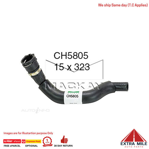 Heater Hose For Holden Commodore Calais Statesman Caprice VE WM 3.6L (LWR) V6