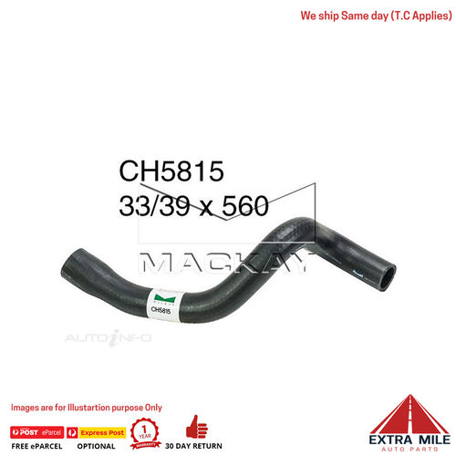 Bottom Hose For Holden Barina Tigra XC XCT 1.8 Litre (Z18XE)16V DOHC Petrol *