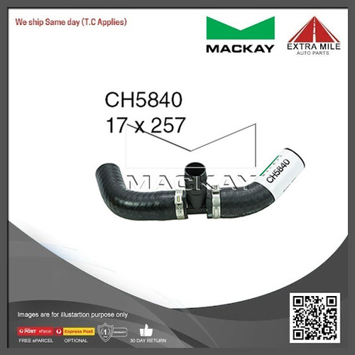 Mackay Engine By Pass Hose For Ford Territory Sz - 2.7L V6Manual & Auto-CH5840