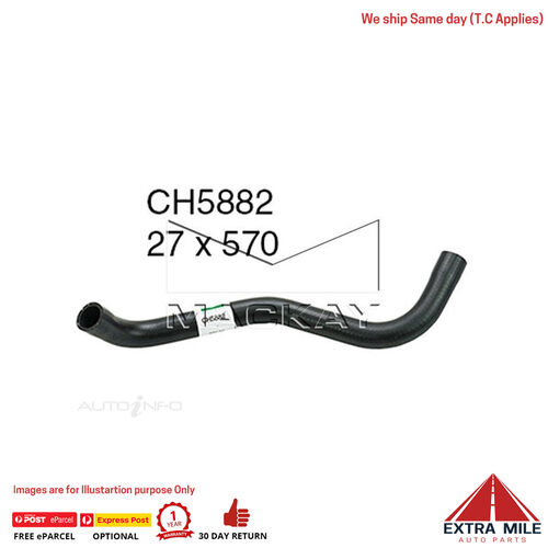 Mackay CH5882 Radiator Lower Hose For Toyota Starlet EP91R 1.3L I4 Ptl Manual