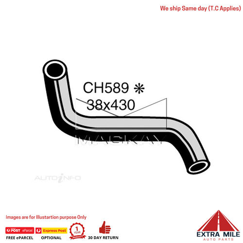 Mackay Bottom Hose For Holden EH 1963-1965  - CH589