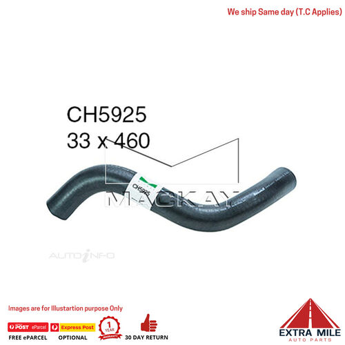 Mackay CH5925 Radiator Lower Hose For Hyundai iLOAD TQ 2.5L I4 Turbo Dsl Manual