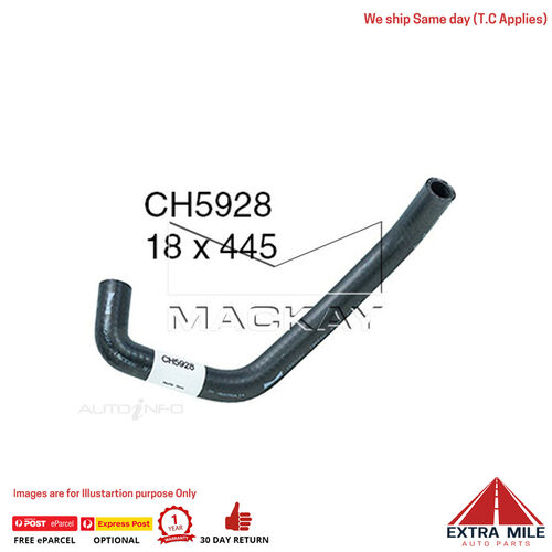 CH5928 Heater Hose for Hyundai iLOAD TQ - 2.5L I4 Turbo Diesel - Manual & Auto