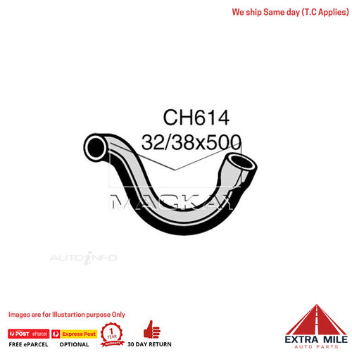 Mackay CH614 Bottom Hose For Ford Falcon / Fairlane XM - XP 1964-1966 Mackay