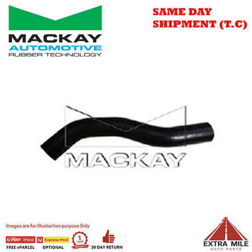 Mackay Top Hose For Mitsubishi Outlande ZJ, ZK, ZL 2.0L (4J11)16V VVT Petrol 