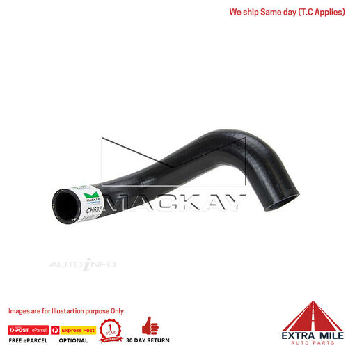 Mackay CH637 Radiator Lower Hose For Holden Special HR 3.0L I6 Ptl Manual/Auto