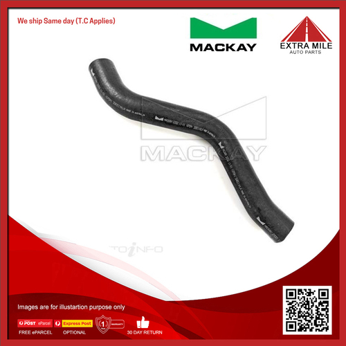 Mackay Upper Radiator Hose For Nissan X-TRAIL T31 2.0L (M9R) I4 16V DOHC CRD