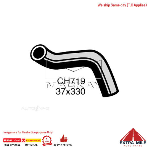 Mackay CH719 Radiator Upper Hose For Ford Falcon XR 4.7L V8 Petrol Manual & Auto