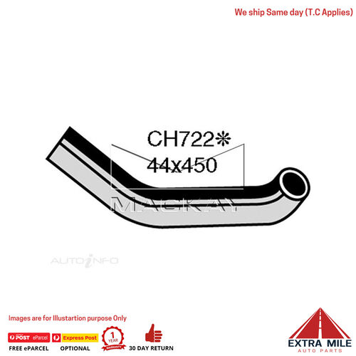 CH722 Bottom Hose for Chevrolet GMC 4.6L (283c.i.d) V8 & 5.4L (327 c.i.d) V8