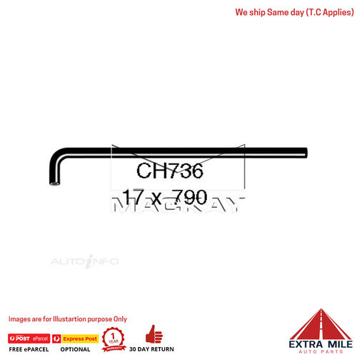 CH736 Heater Hose for Holden HD - HR 1965-1968 Mackay