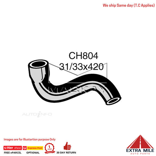 Mackay Bottom Hose For Ford Cortina 1300 - 1500 -CROSS FLOW HEAD  - CH804