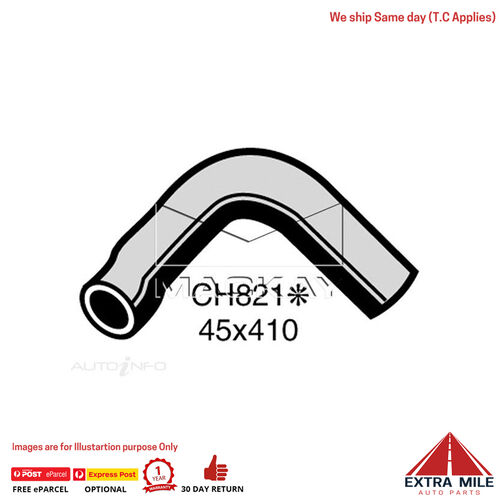 Mackay CH821 Radiator LW Hose For Ford Fairlane ZC 5.8L V8 Petrol Manual & Auto