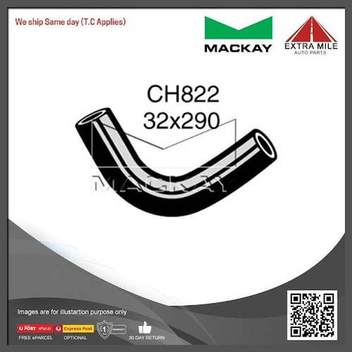 Mackay Radiator Upper Hose For Holden Torana LJ 2.3L I6 Petrol Manual/Auto-CH822