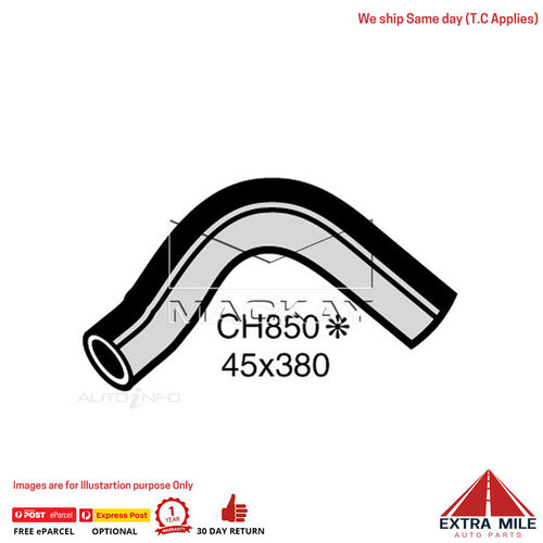 Mackay CH850 Bottom Hose For Chrysler Valiant VG VH VJ VK -CH CJ CK 6CYL