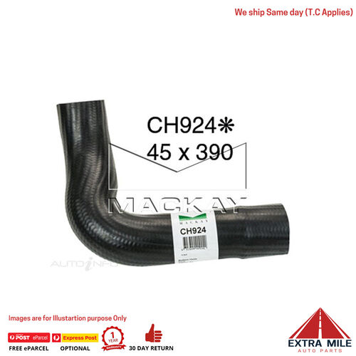 Mackay CH924 Bottom Hose For Ford Falcon/Fairlane XY - ZD 1970-1972 - V8 Mackay