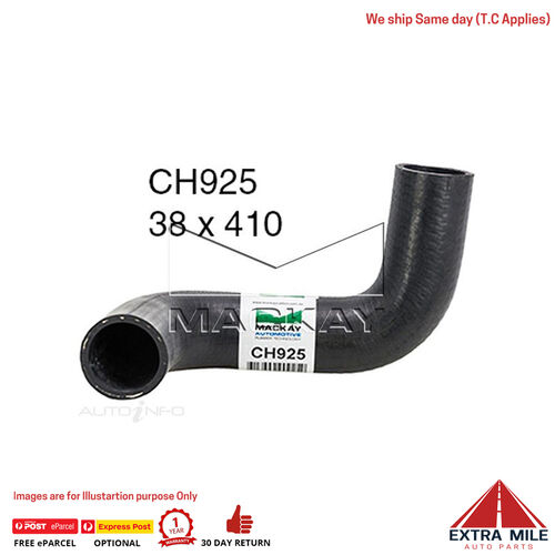 Mackay CH925 Radiator Upper Hose For Chrysler Chrysler CH 4.3L I6 Ptl Man&Auto