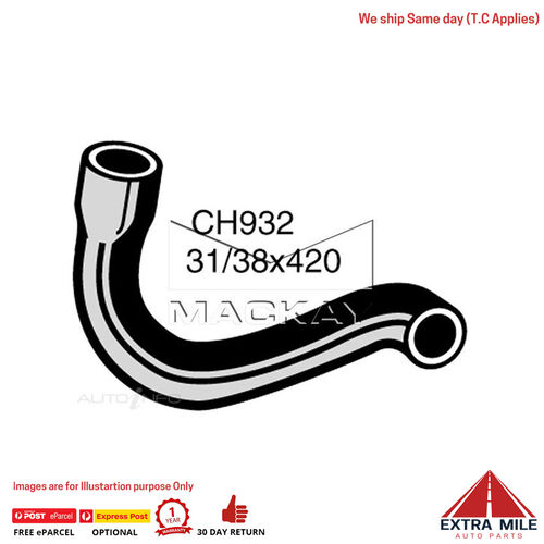 Mackay CH932 Bottom Hose For Ford Capri 1600 1969-1972 Mackay