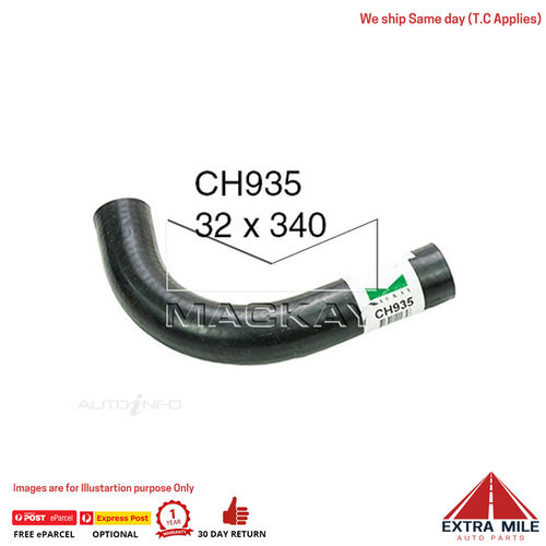 Mackay CH935 Radiator Upper Hose For Holden Torana LJ 3.3L I6 Petrol Manual/Auto