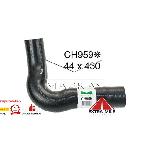 Mackay CH959 Bottom Hose For Ford Falcon/Fairlane XY - ZD 1970-1972 - V8 Mackay