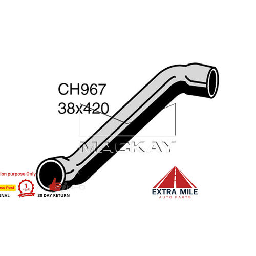 Mackay CH967 Radiator Upper Hose For Ford Falcon XB 4.1L I6 Petrol Manual & Auto