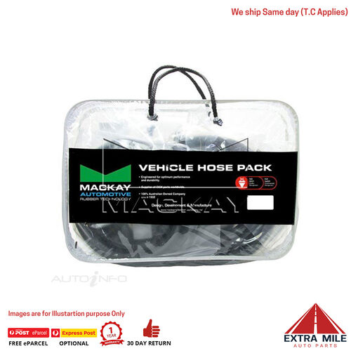 Mackay Radiator Hose Kit For FORD FALCON EL 4.0L Petrol Manual & Auto - CHVP11