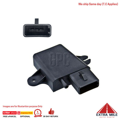 MAP SENSOR For FORD LASER KB 1985-1985 - 1.5L 4CYL - CMS205