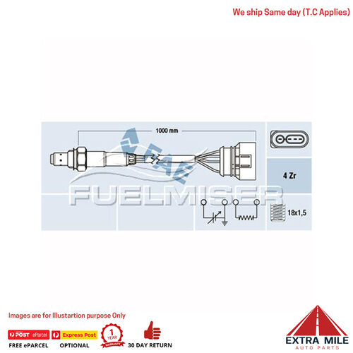 COS5084 OXYGEN SENSOR ( PRE-CAT ) for VOLKSWAGEN TRANSPORTER TRANSPORTER T4