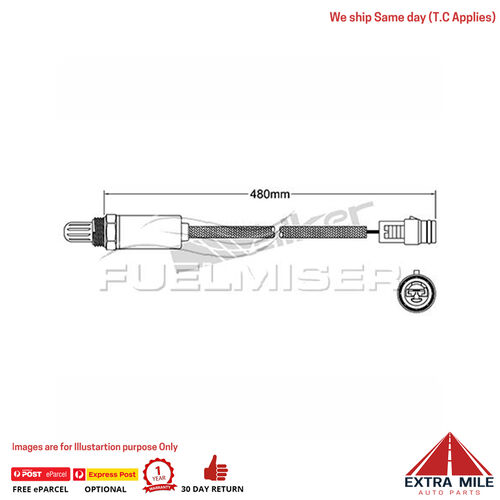 OXYGEN SENSOR POSTCAT for HONDA LEGEND KA3/4 1987-1992 - 2.7L V6 - COS745