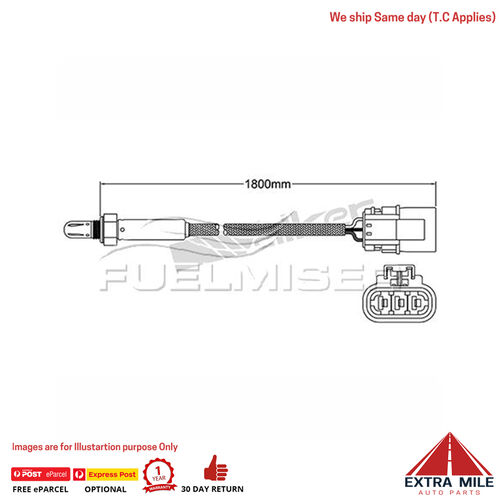 Fuelmiser OXYGEN SENSOR PRE-CAT CONV. FOR NISSAN PATHFINDER D21 - COS771